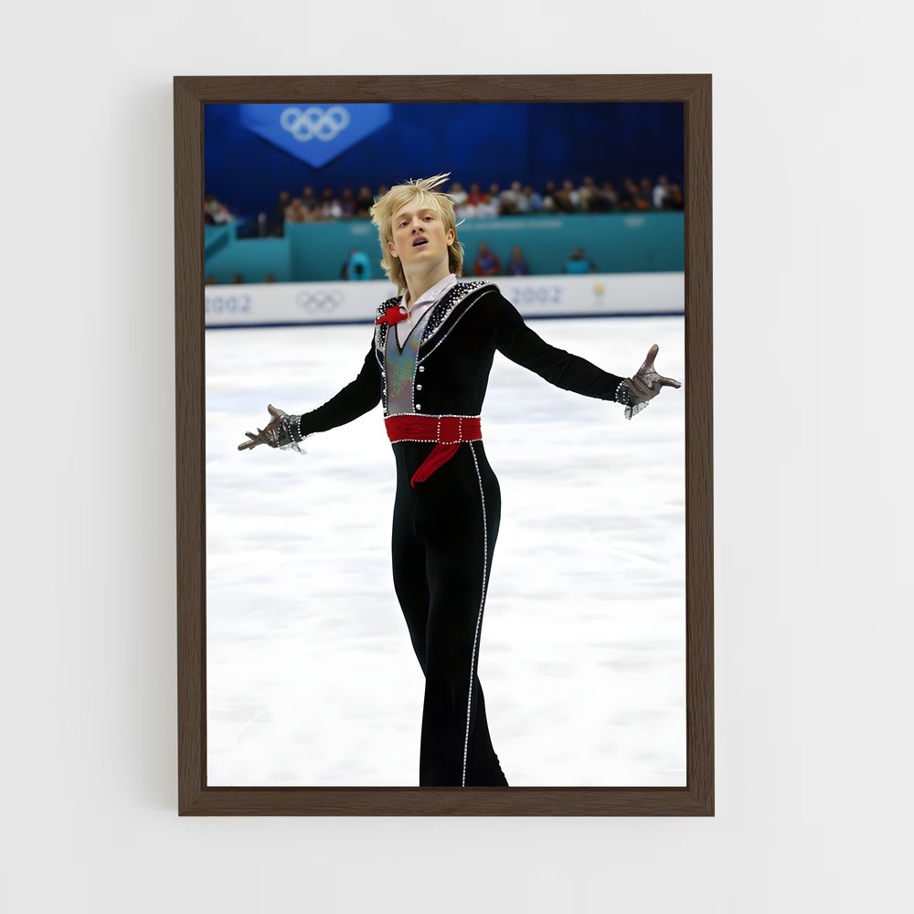Poster Evgeni plushenko aisance – affiche Patinage artistique (vue 5)